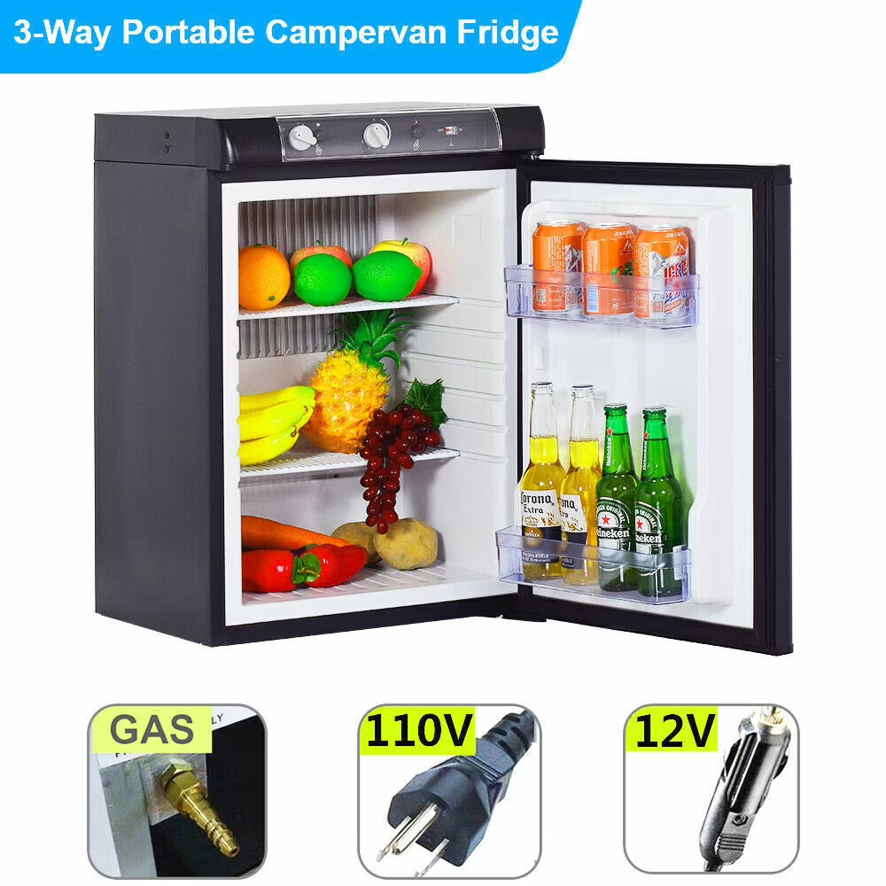 2.1 Cu Ft Propane Gas RV Compact Refrigerator F548813