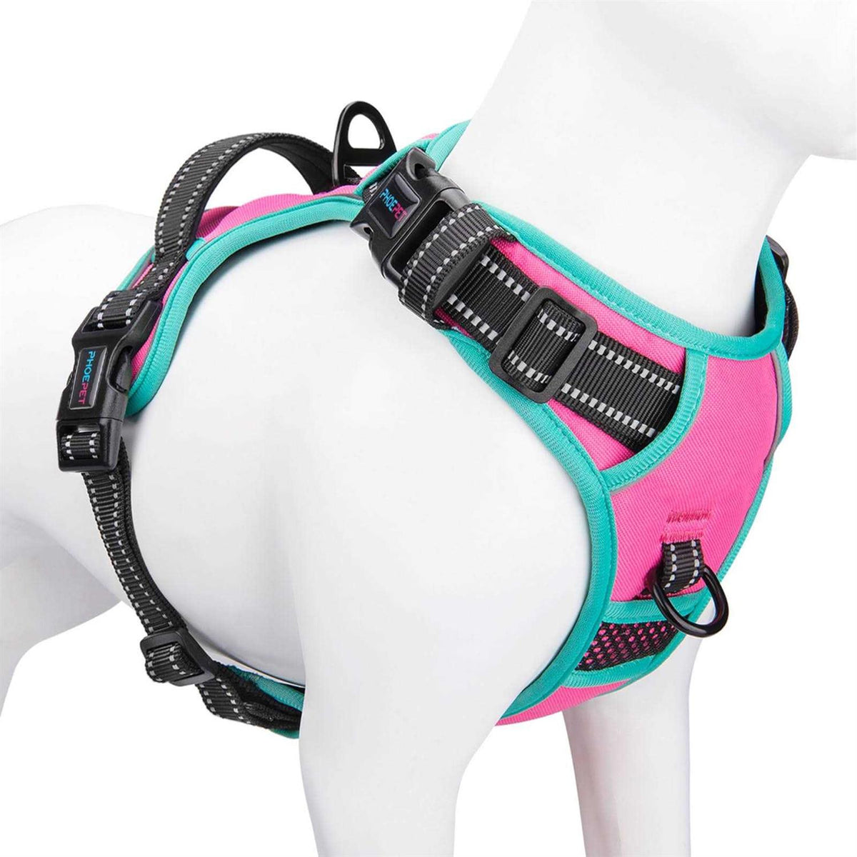 No Pull Reflective Dog Harness with Handle F91290
