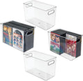 Clear Plastic 4 Pack Storage Bin R308887