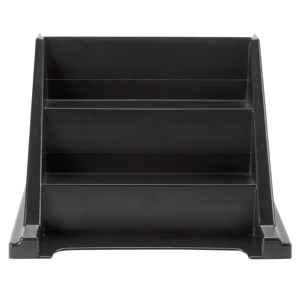 9 Bins Black Organizer Rack S3371