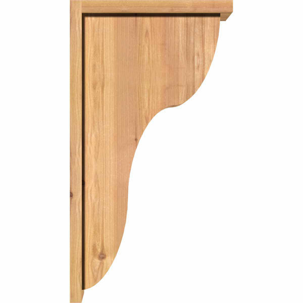 7 1/2x22W x 14x22D x 26x22H Western Red Cedar Corbel M145