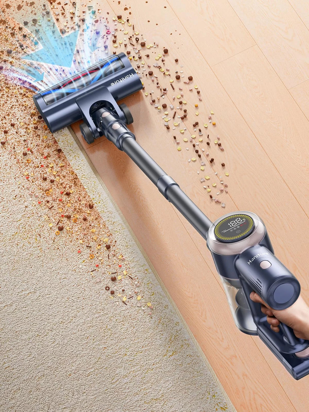 Cordless Stick Vacuum 60mins 450W 38KPa Lightweight O79107