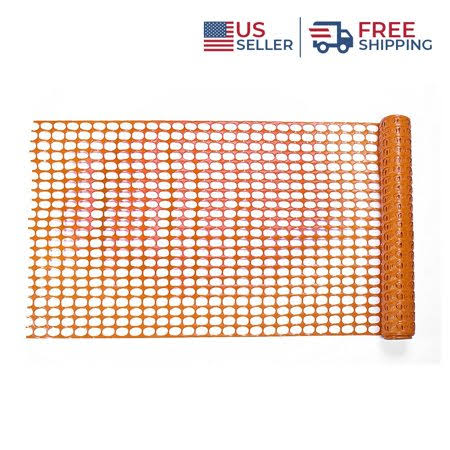 Orange Safety Warning Barrier 4' x 100' P9192