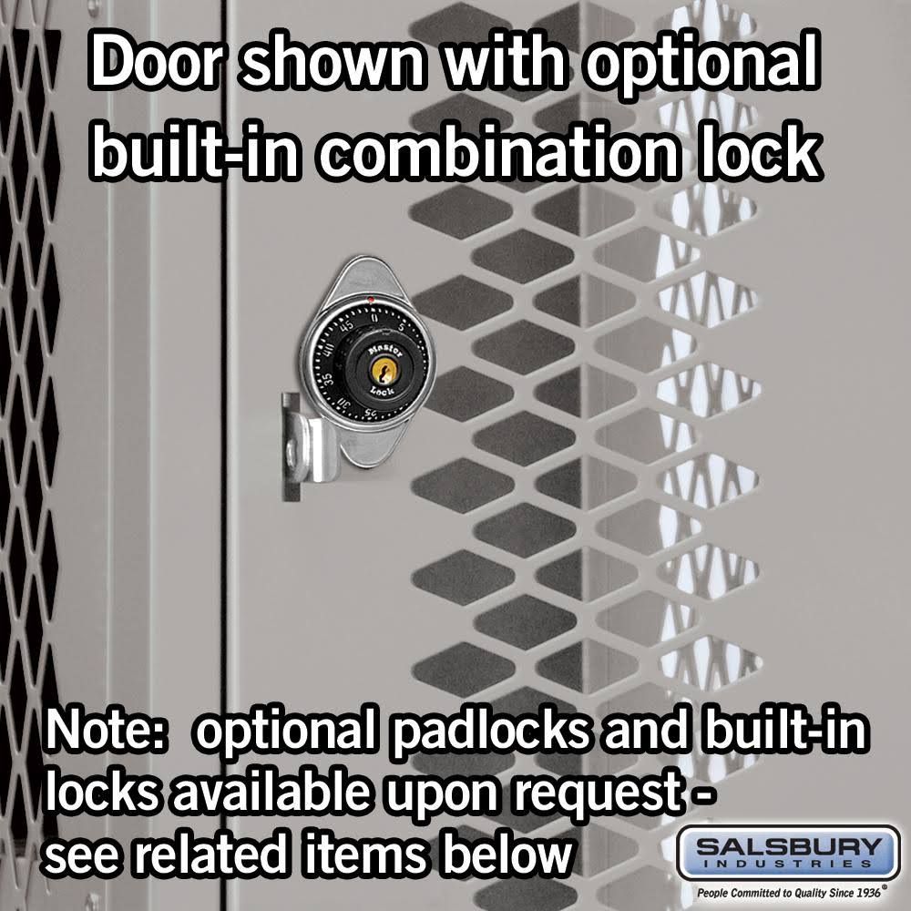 12-in Wide Four Tier Vented Metal Locker B473235