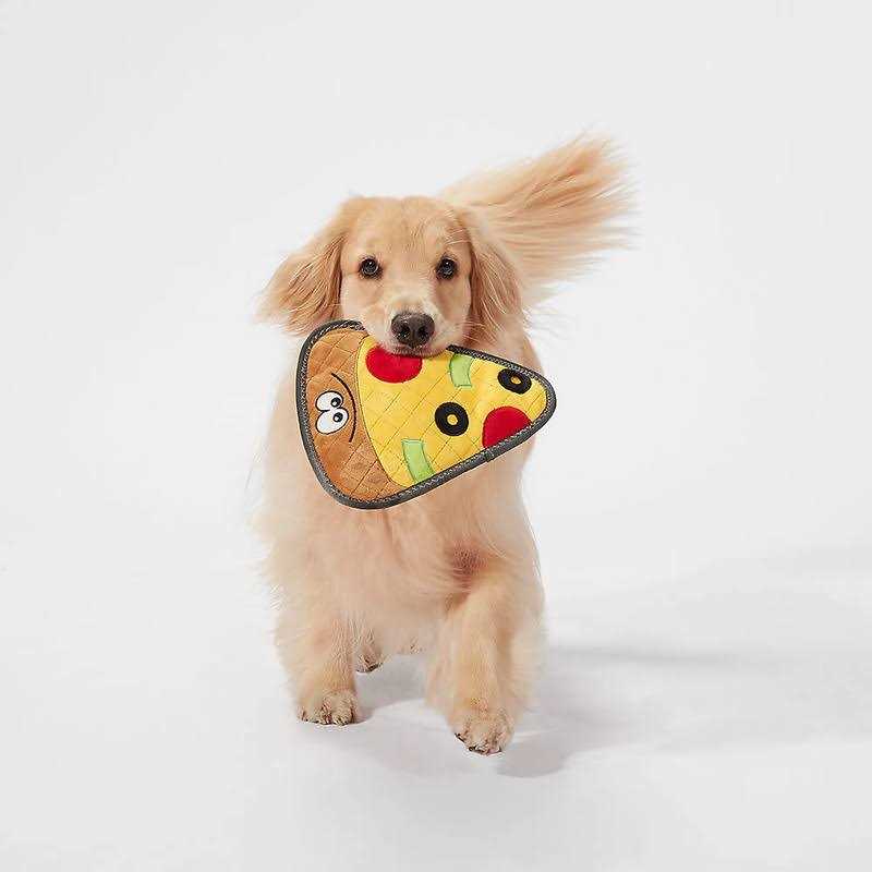Tough Pizza Dog Toy V67772