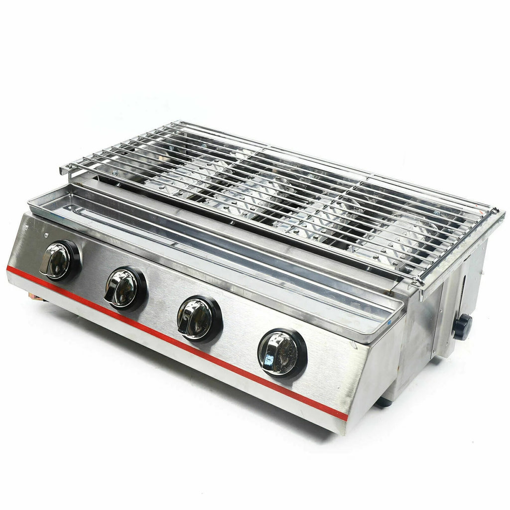 4 Heads LPG Gas Barbecue Grill P983