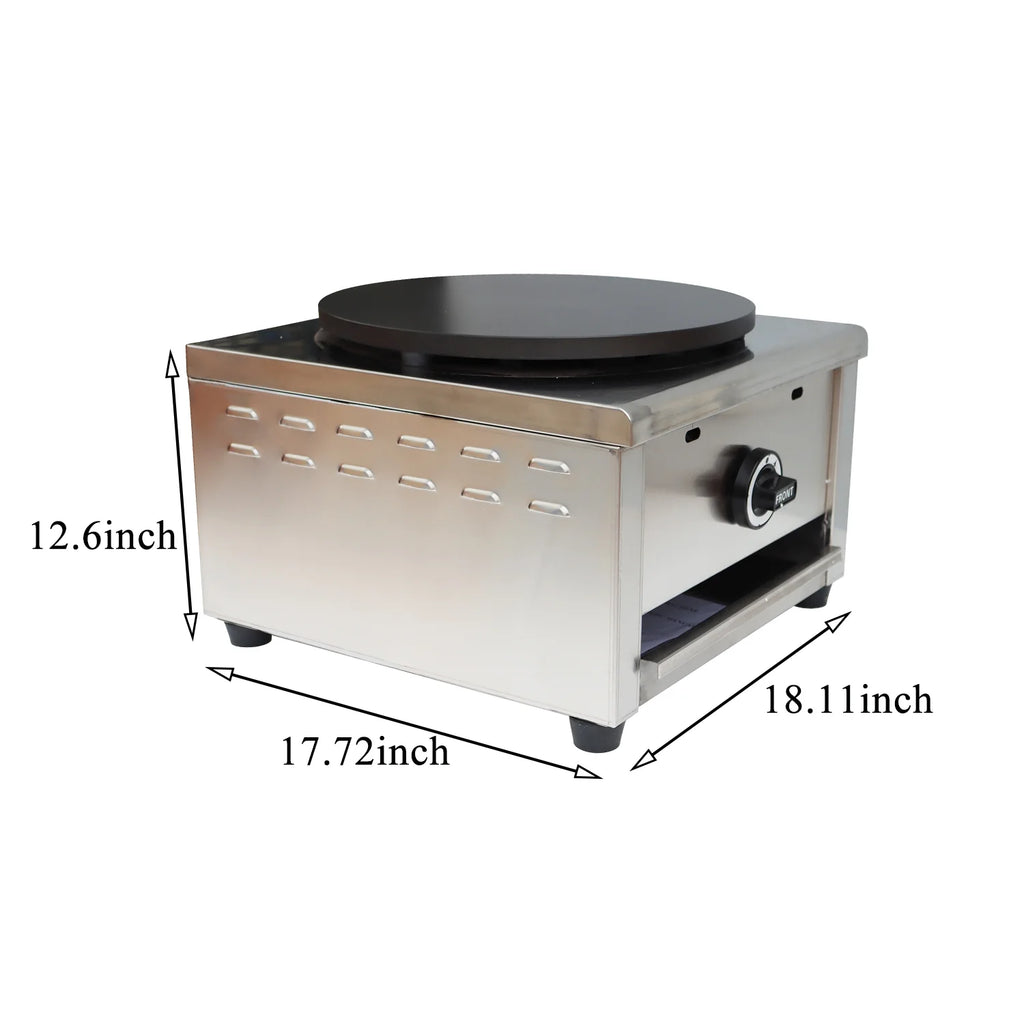 Single Plate Pancake Maker LP Gas Crepes Maker D924760
