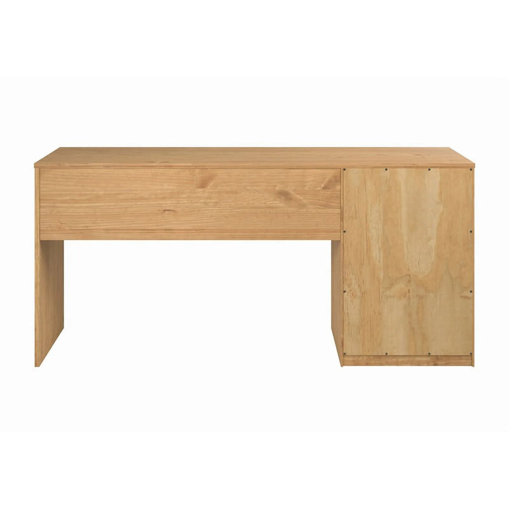 Wood Desk with File Cabinet S9382