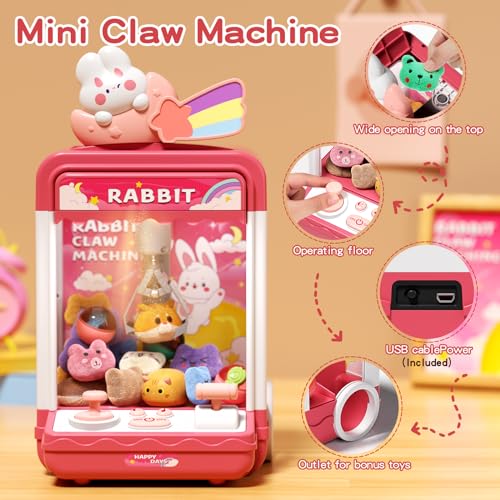 30 PCS Claw Machine with Lights Sound C54852