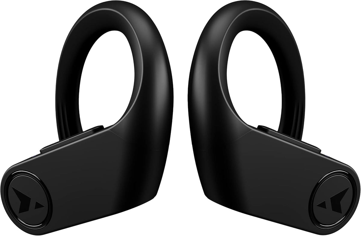 Black Pack of 2 Wireless Earbuds with Charging Case V664