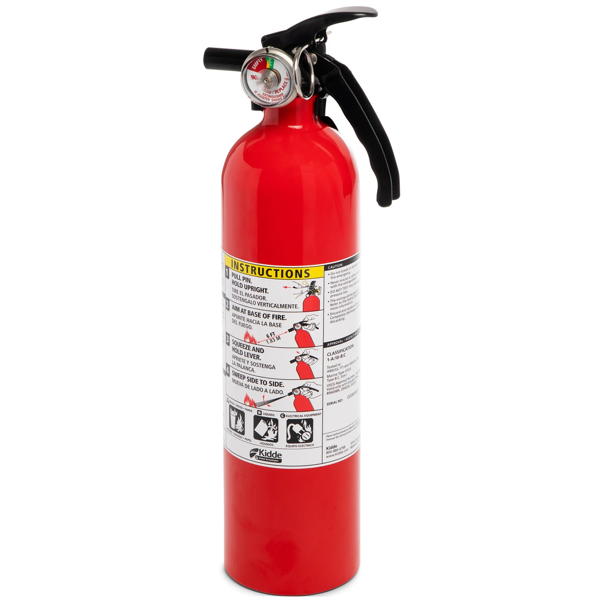 2.5 lbs Fire Extinguisher D482