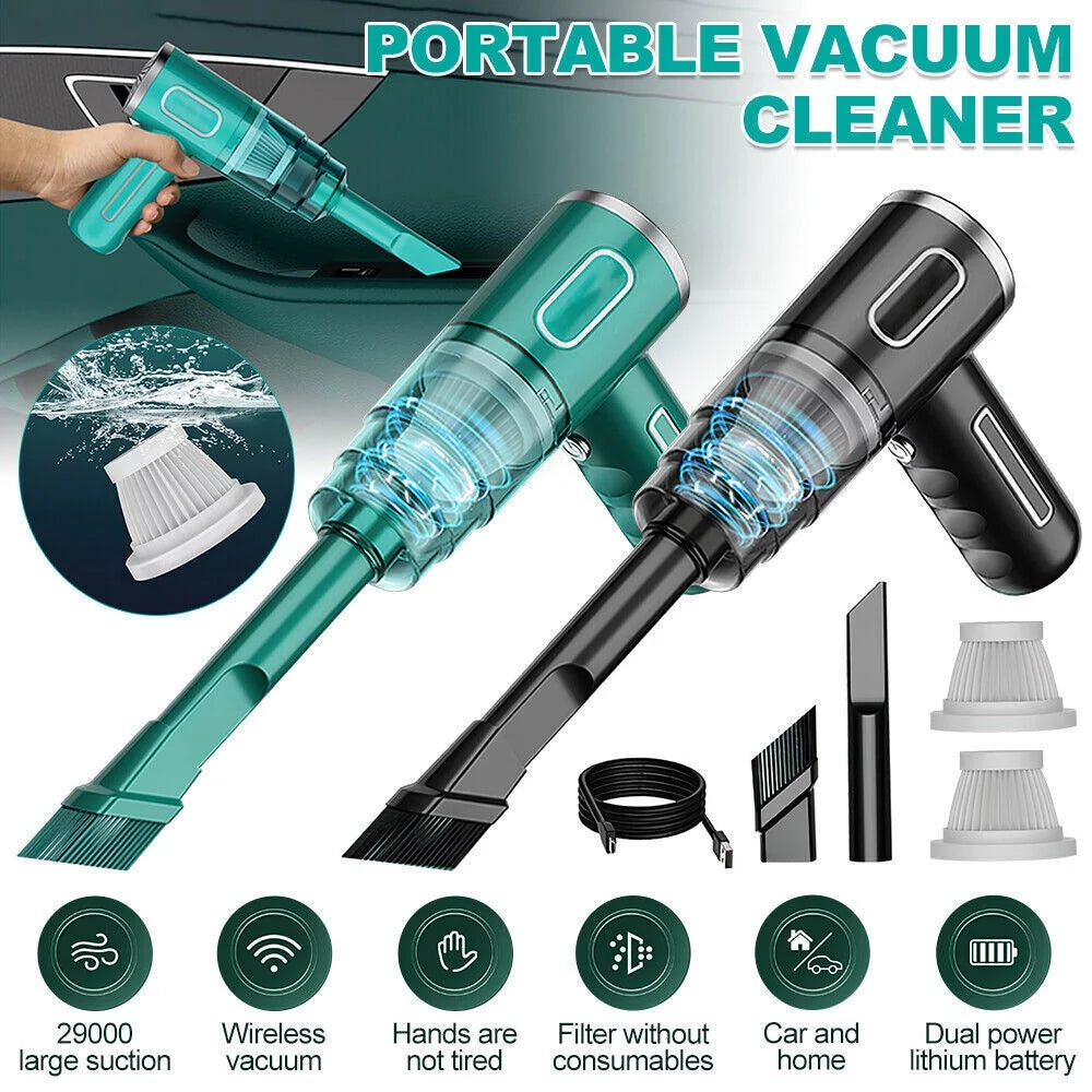 Cordless Wet/Dry Handheld Car Vacuum Cleaner Q81163