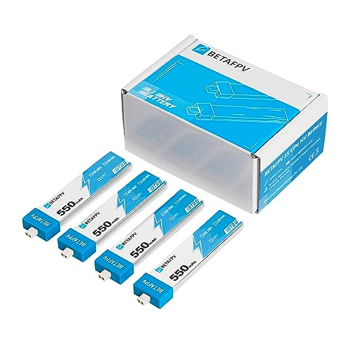 4pcs 550mAh 1S 3.8V Lipo Battery with BT2.0 Connector R1016