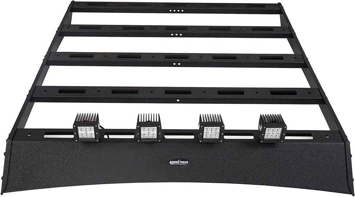 Roof Rack Cargo Carrier Crossbars Basket with LED Lights for Toyota Tacoma 05-22 Access Cab 2nd 3rd Gen Pickup Truck S31924