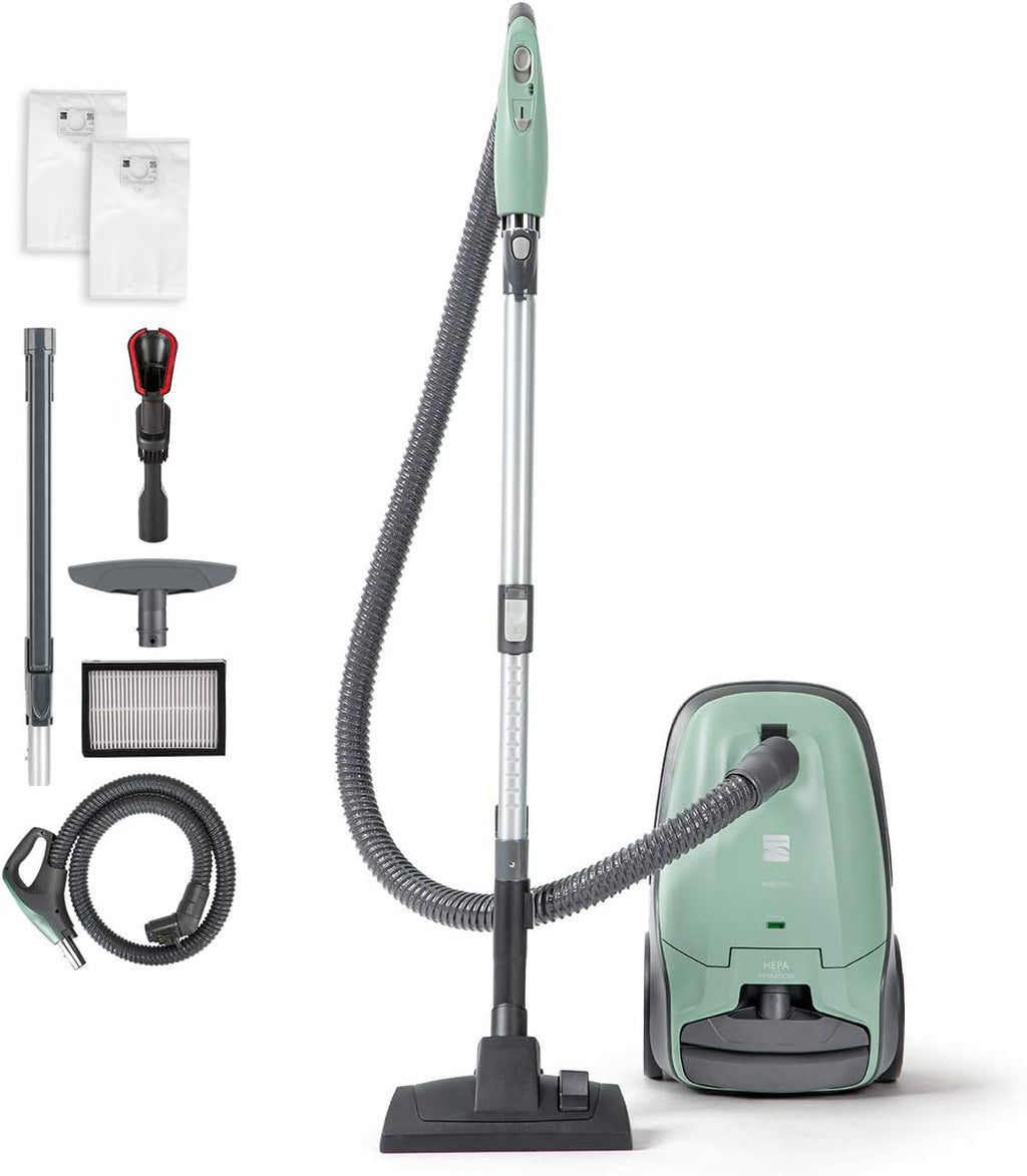 Rose Gold Bagged HEPA Canister Vacuum Cleaner V841