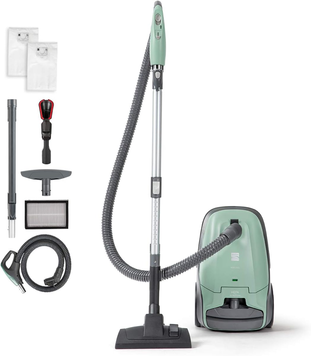 Rose Gold Bagged HEPA Canister Vacuum Cleaner V841