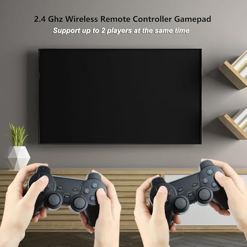 64G Retro Game Console with Dual 2.4G Controllers L171540