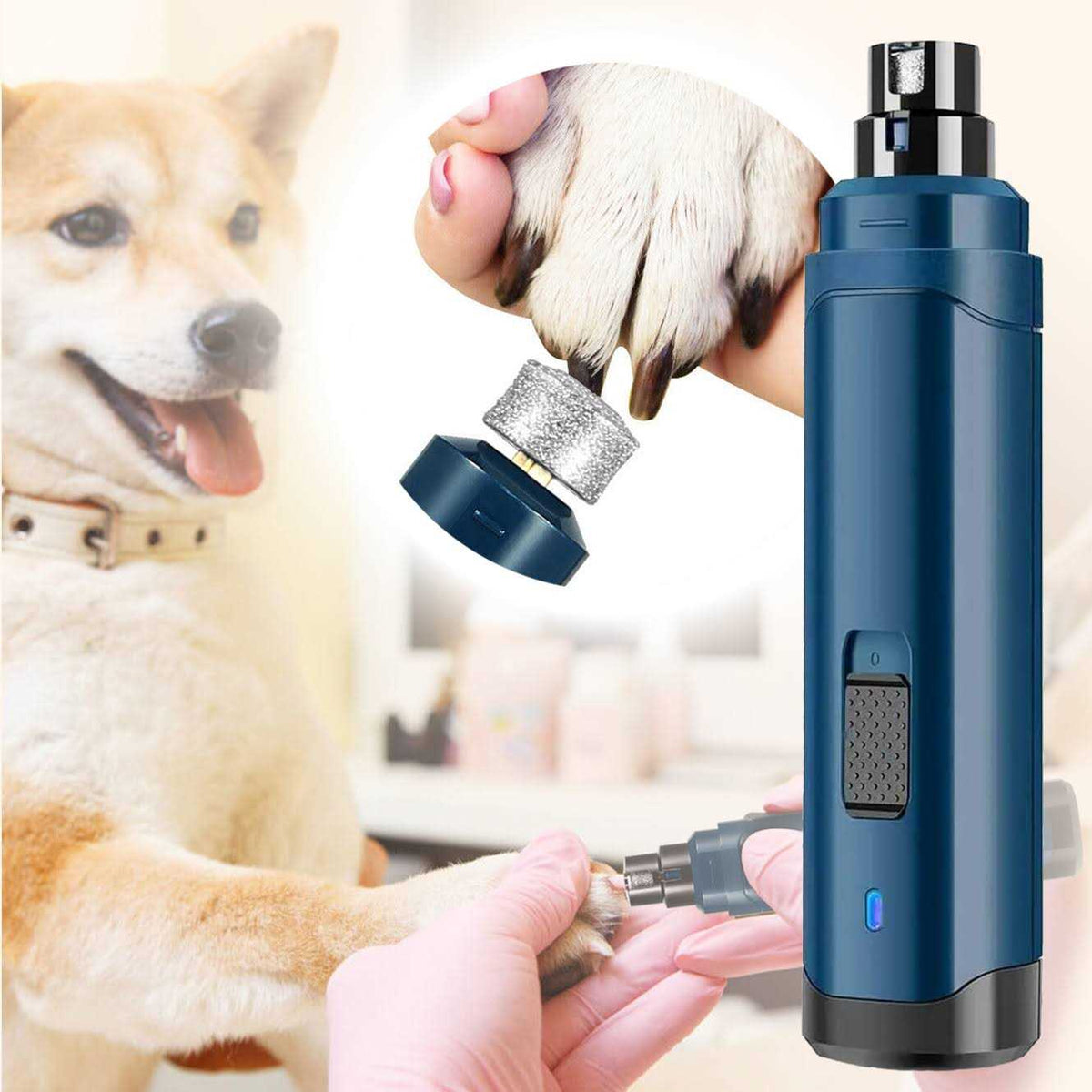 Ultra Quiet Dog Nail Grinder Z4706