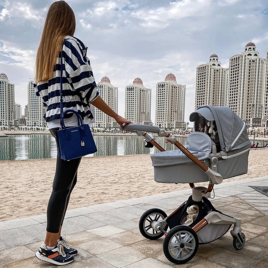 2 in 1 Bassinet Combo Reversible Travel System Stroller W26707