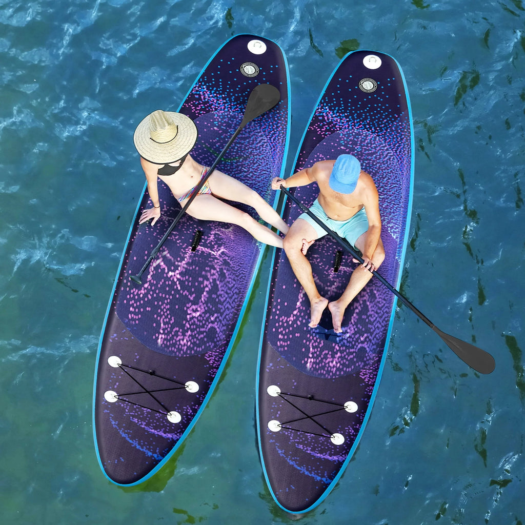10.5 ft Inflatable Stand-Up Paddle Board Non-Slip Deck O4822