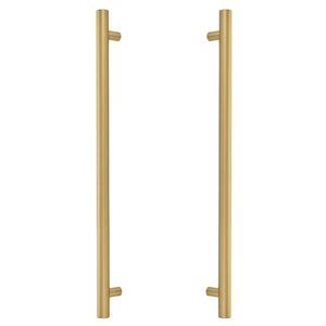 Satin Brass Appliance Pull V220