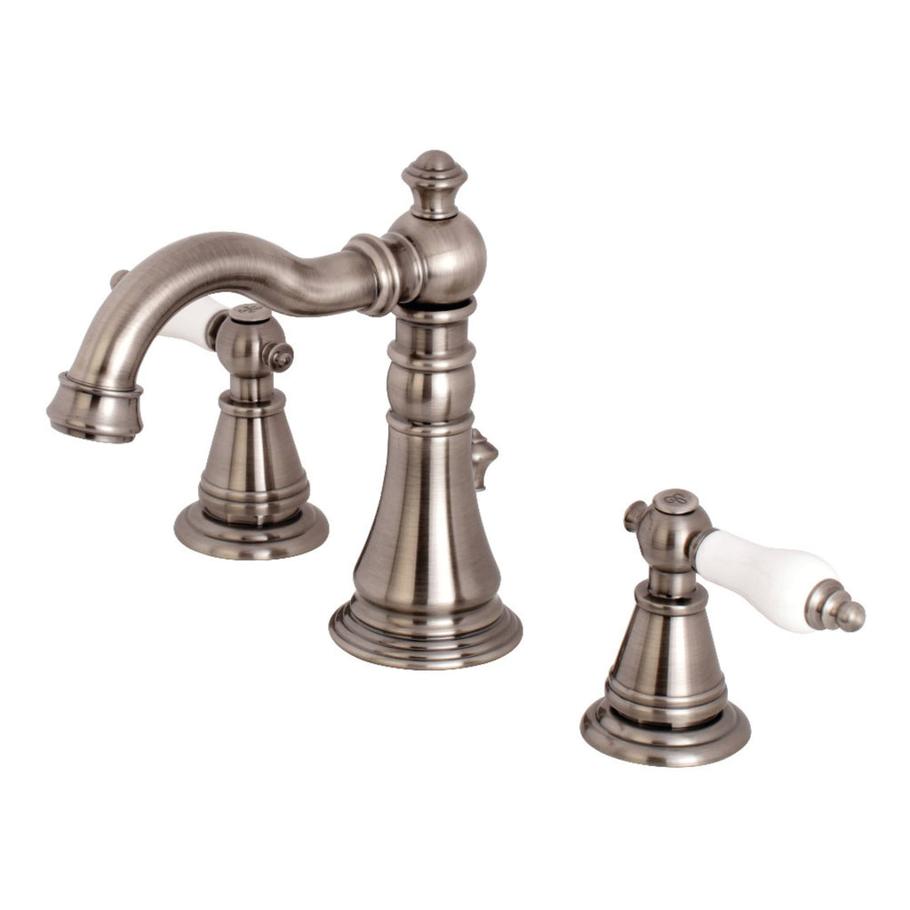 Black Stainless Widespread Bathroom Faucet J89703