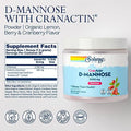 D-Mannose with Cranberry Extract Powder 8 oz L511904
