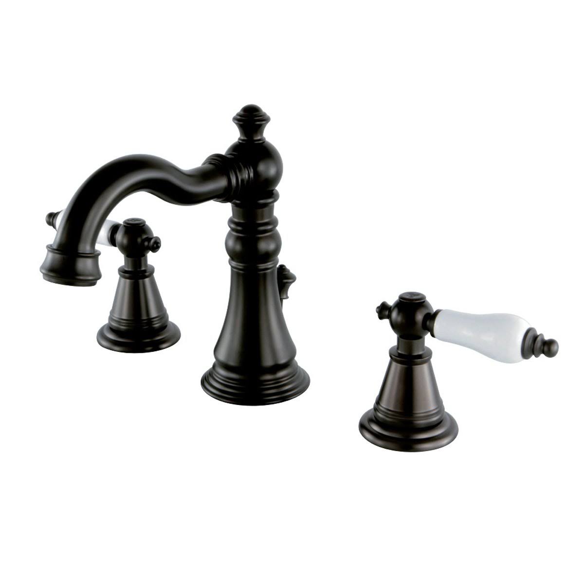 Black Stainless Widespread Bathroom Faucet J89703