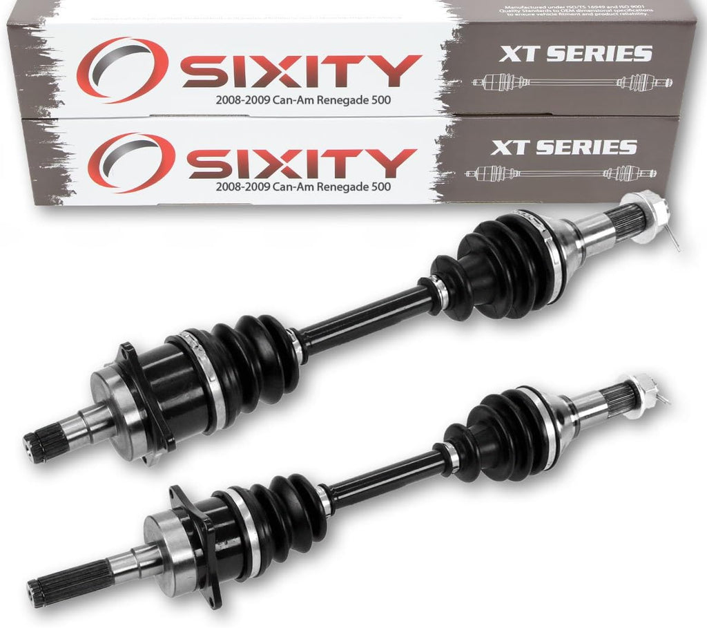 Front Left Right Axles XT Pair Driver Passenger Complete Side B9956