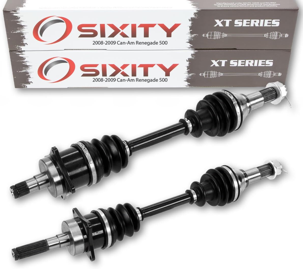 Front Left Right Axles XT Pair Driver Passenger Complete Side B9956