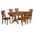 7-piece Wood Dining Table Set V338229