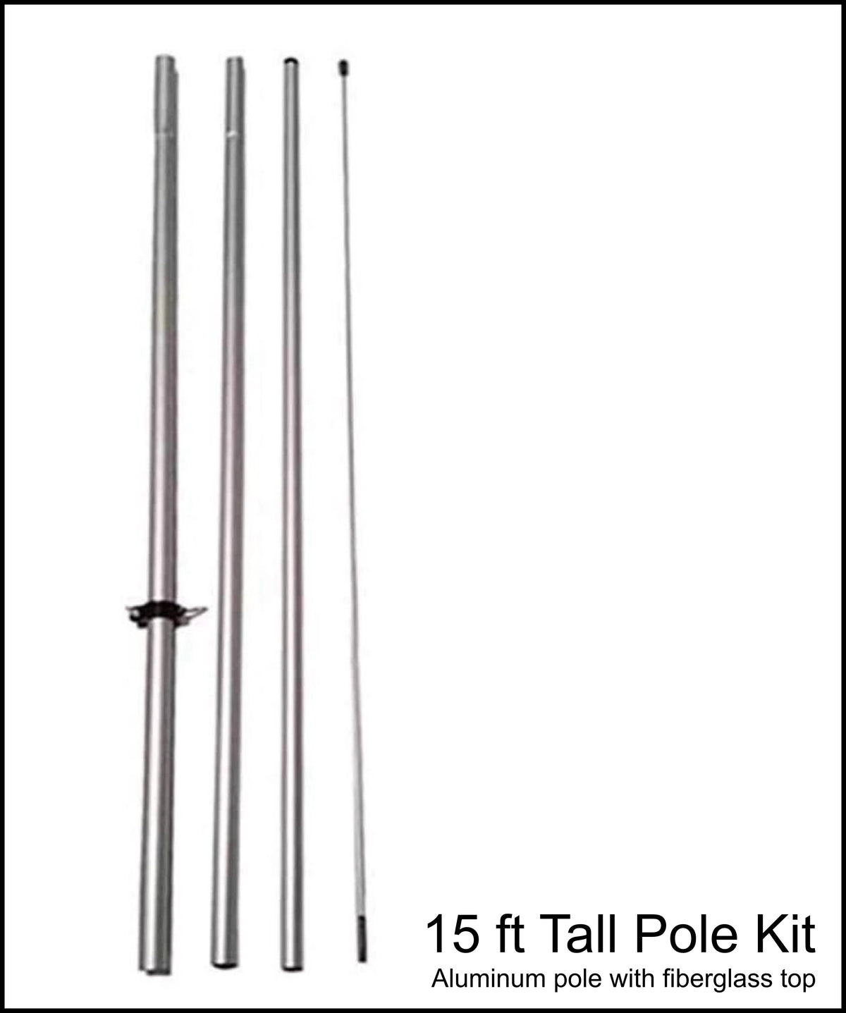 Fresh Pork Rinds Swooper Flag Kit 15 ft Tall L268006