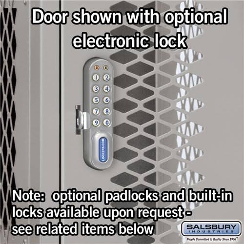12-in Wide Four Tier Vented Metal Locker B473235