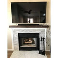 Fireplace Shelf Mantel Brown 66x22 A236659