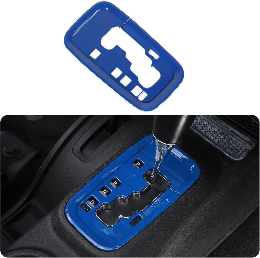 ABS Gear Shift Panel Cover Trim Stickers Car Interior Accessories L30350