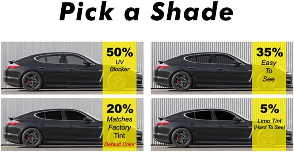 Car Window Tinting Kit Precut Front Side Windows Pack of 2 G3971