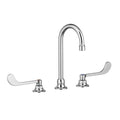 Polished Chrome Widespread Bathroom Faucet D845