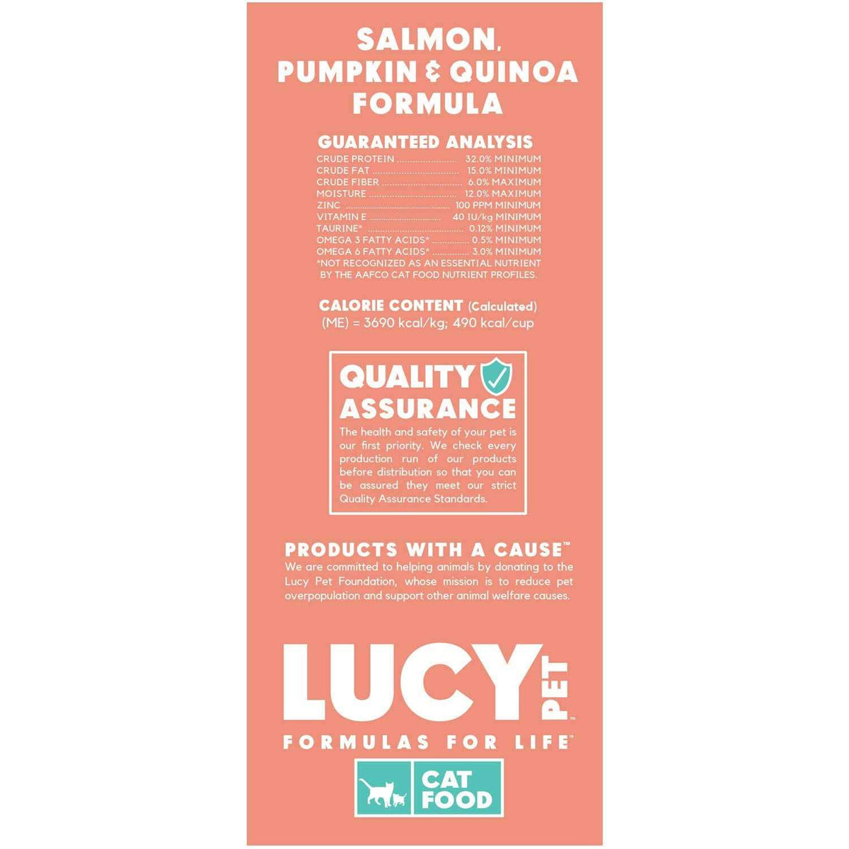 Dry Cat Food Salmon W5852