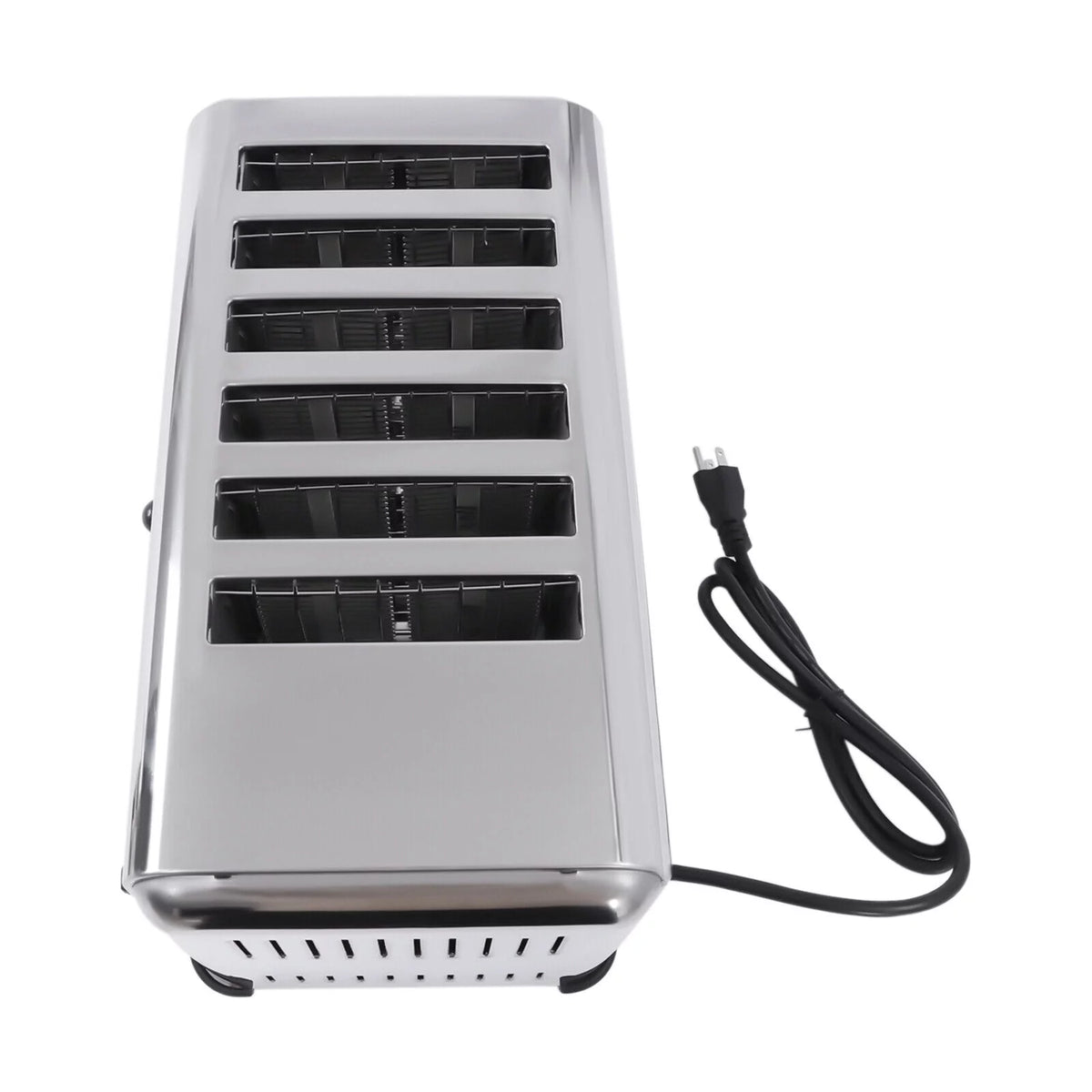 6 Slices Pop-Up Electric Stainless Steel Toaster L18949