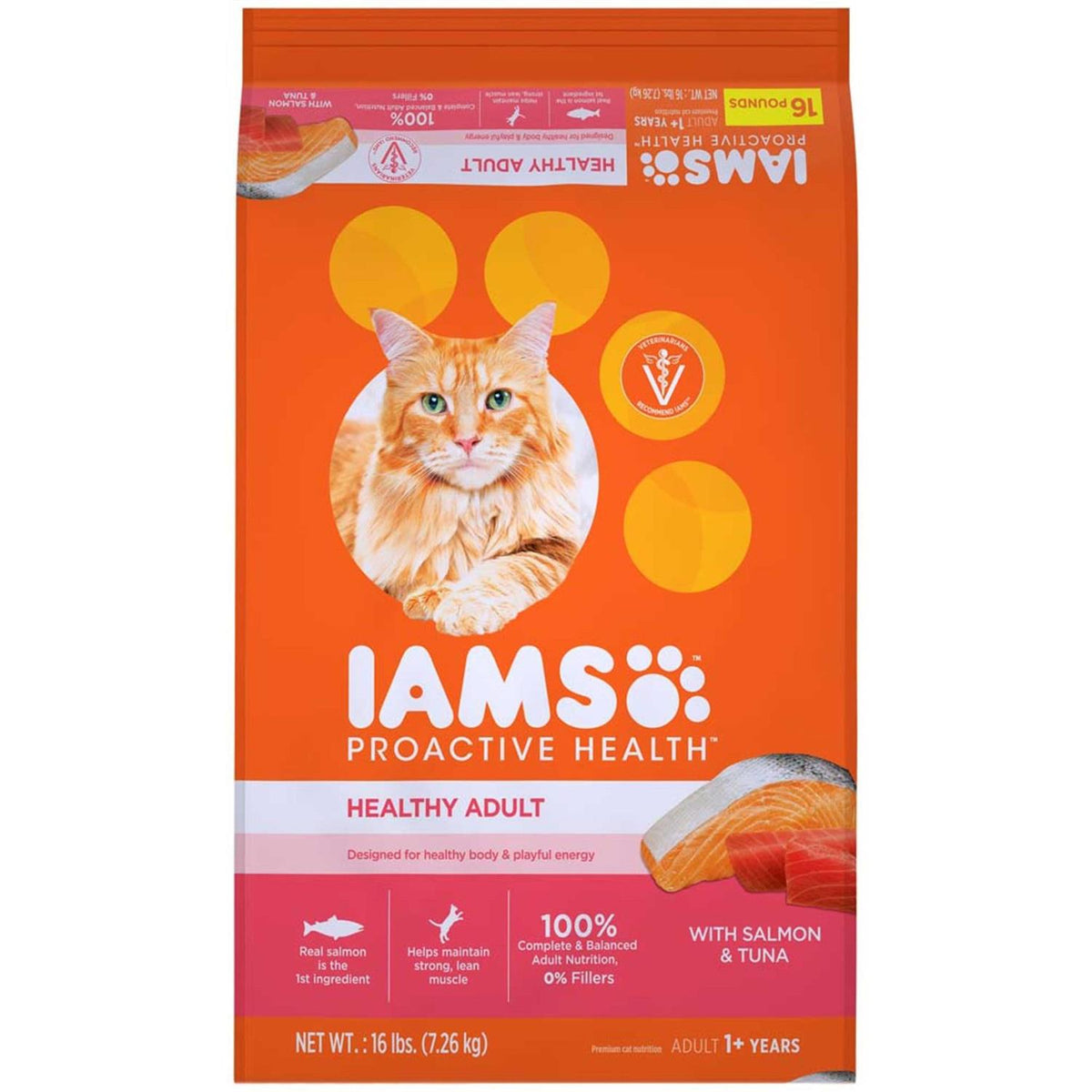 Salmon Adult Dry Cat Food M72133