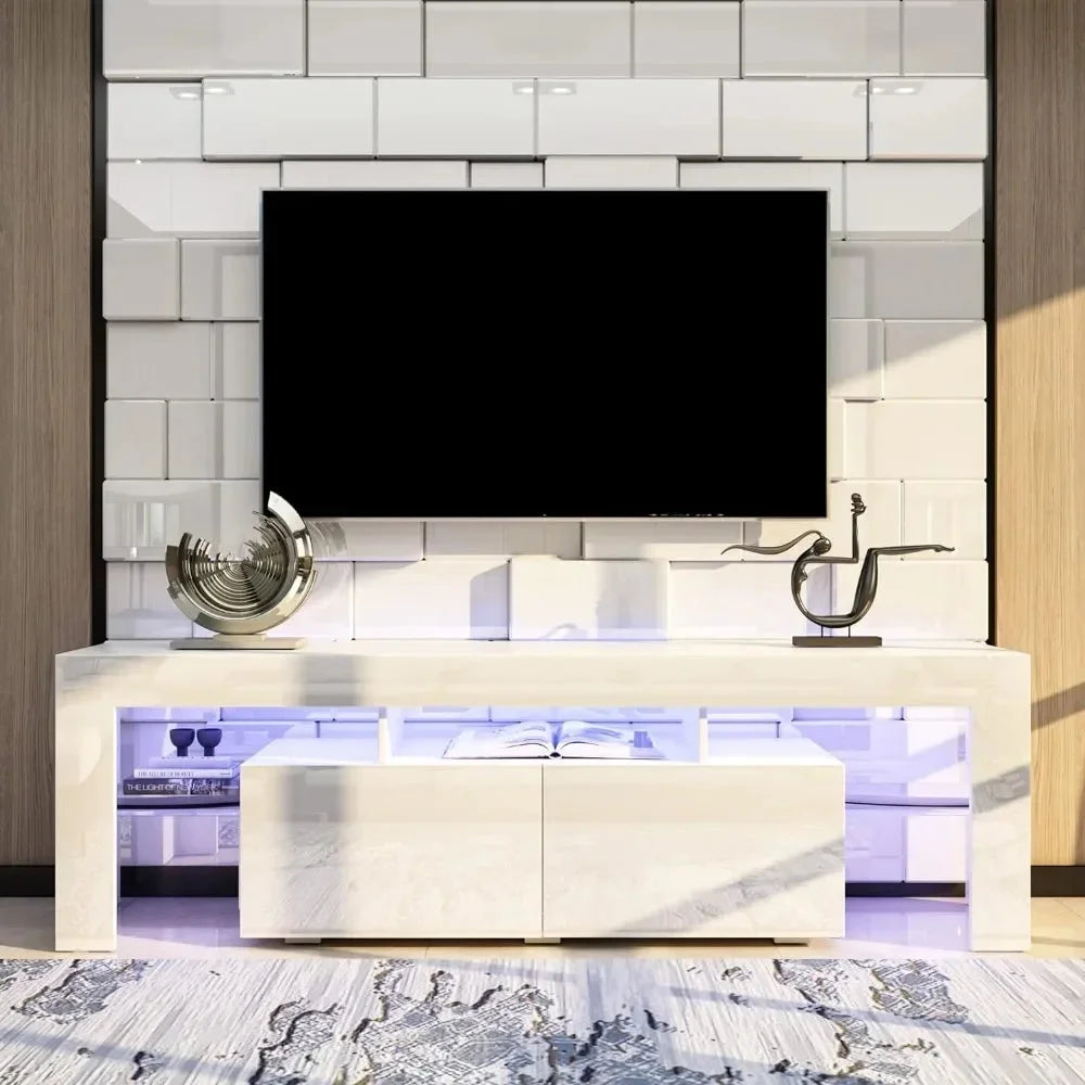 TV Cabinet with LED for 70" TV with 2 Drawers L179156