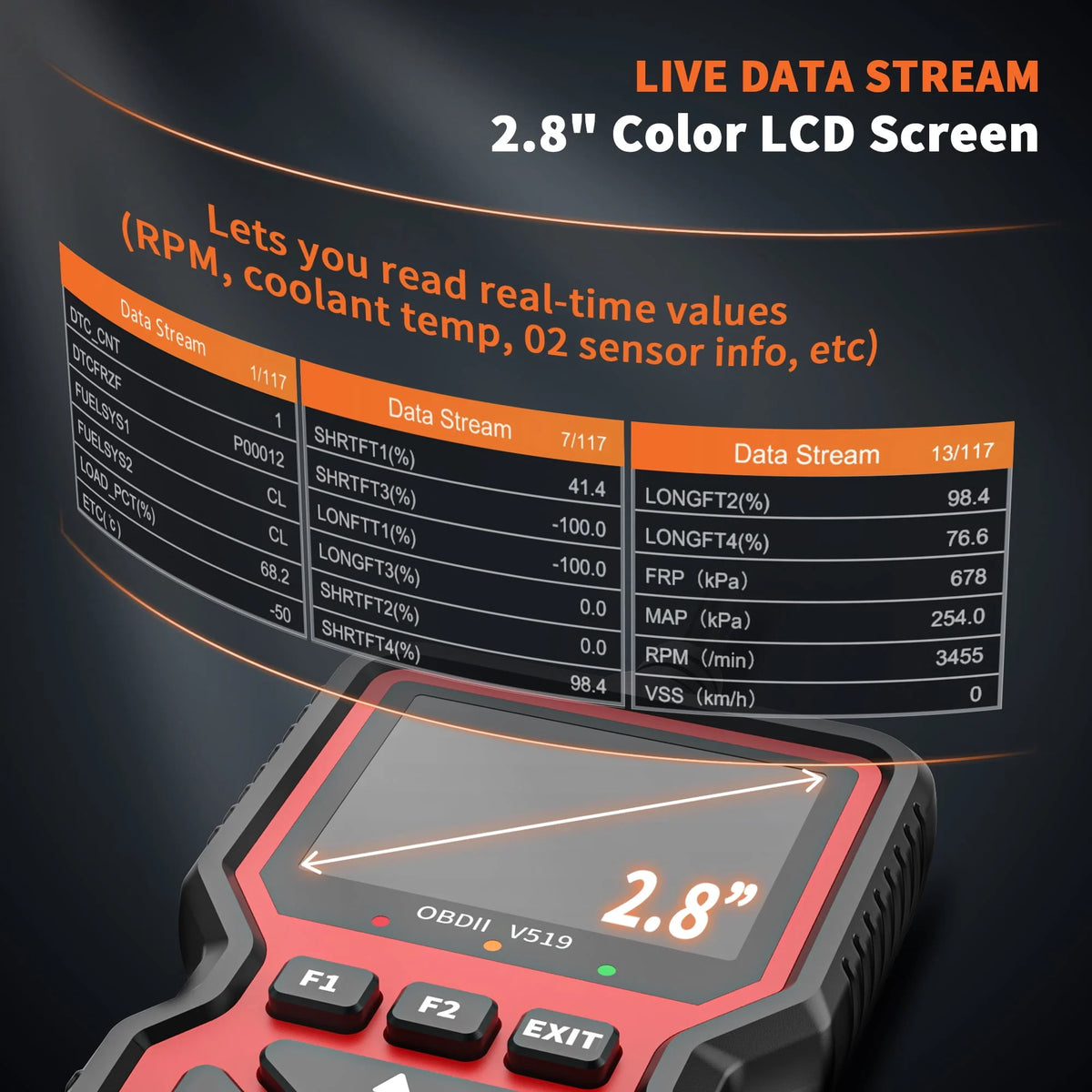 OBD2 Scanner Car Code Reader Diagnostic Tool R50923