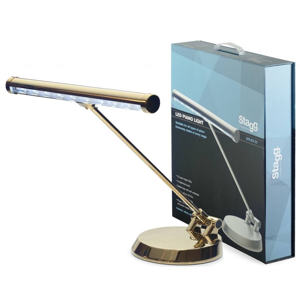 Gold LED Lamp for Piano Desk V650