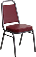 Burgundy Vinyl Stacking Banquet Chair F56984