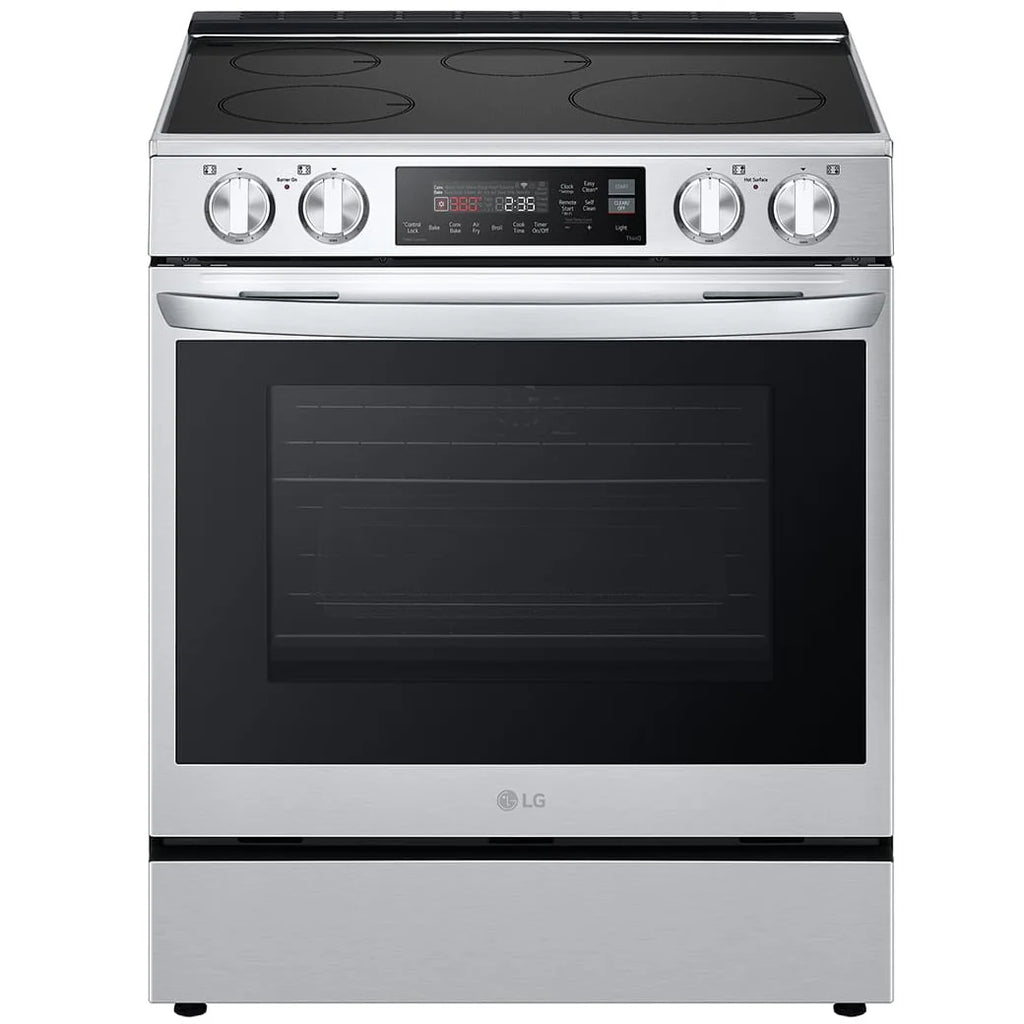 30 IN 6.3 CU. FT. Slide-In Induction Range in Stainless Steel A1047
