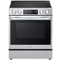 30 IN 6.3 CU. FT. Slide-In Induction Range in Stainless Steel A1047