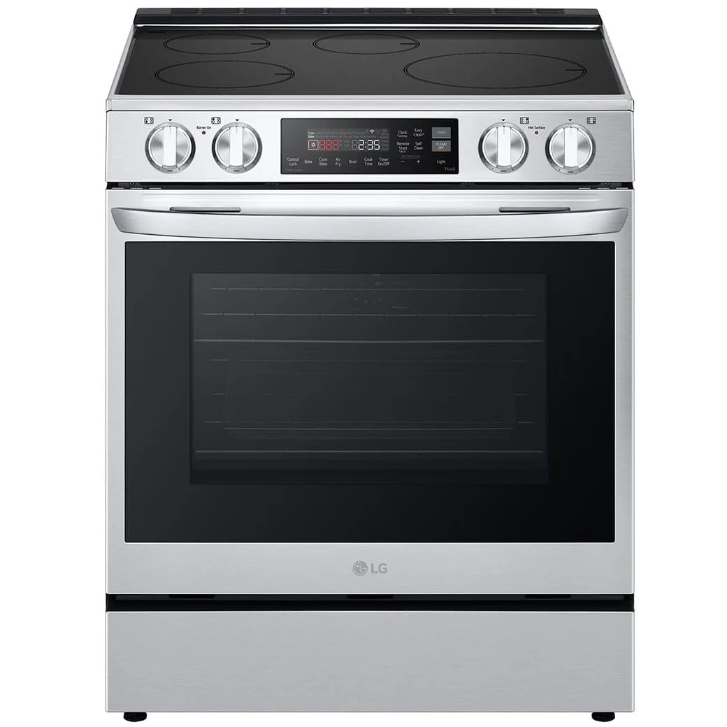 30 IN 6.3 CU. FT. Slide-In Induction Range in Stainless Steel A1047