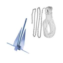 12 lb. Fluke Anchor Package with Rode F825