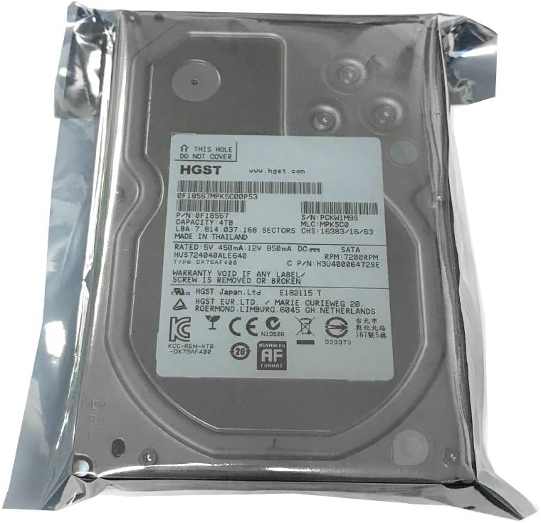4TB 7200RPM SATA 6.0Gb/s 3.5 inches Internal Enterprise Hard Drive C44922