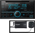 Double DIN CD Receiver Bluetooth Car Stereo with Variable-Color Display V69090